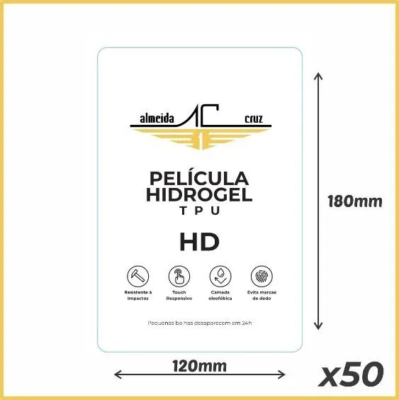 Película de Hidrogel TPU HD para Celular - Proteção Total