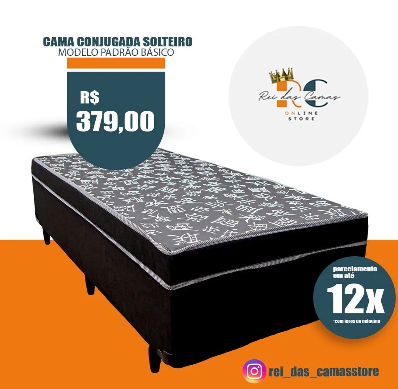 Cama box com colchão, frete grátis  - Foto 3