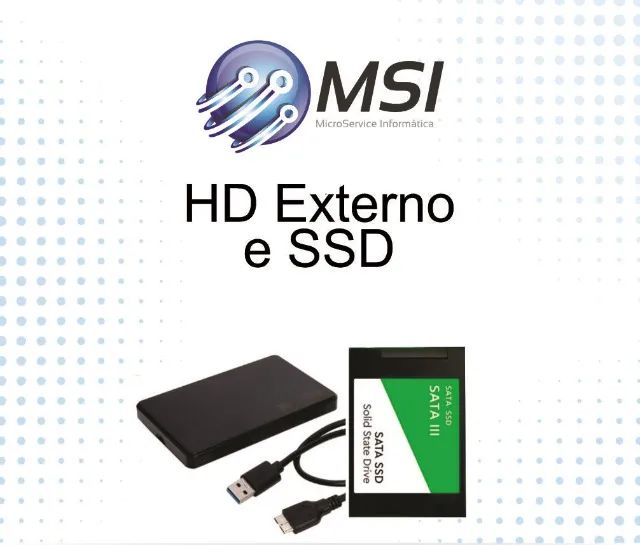 HD,s externos de 320, 500 gigas 1 e 2 teras