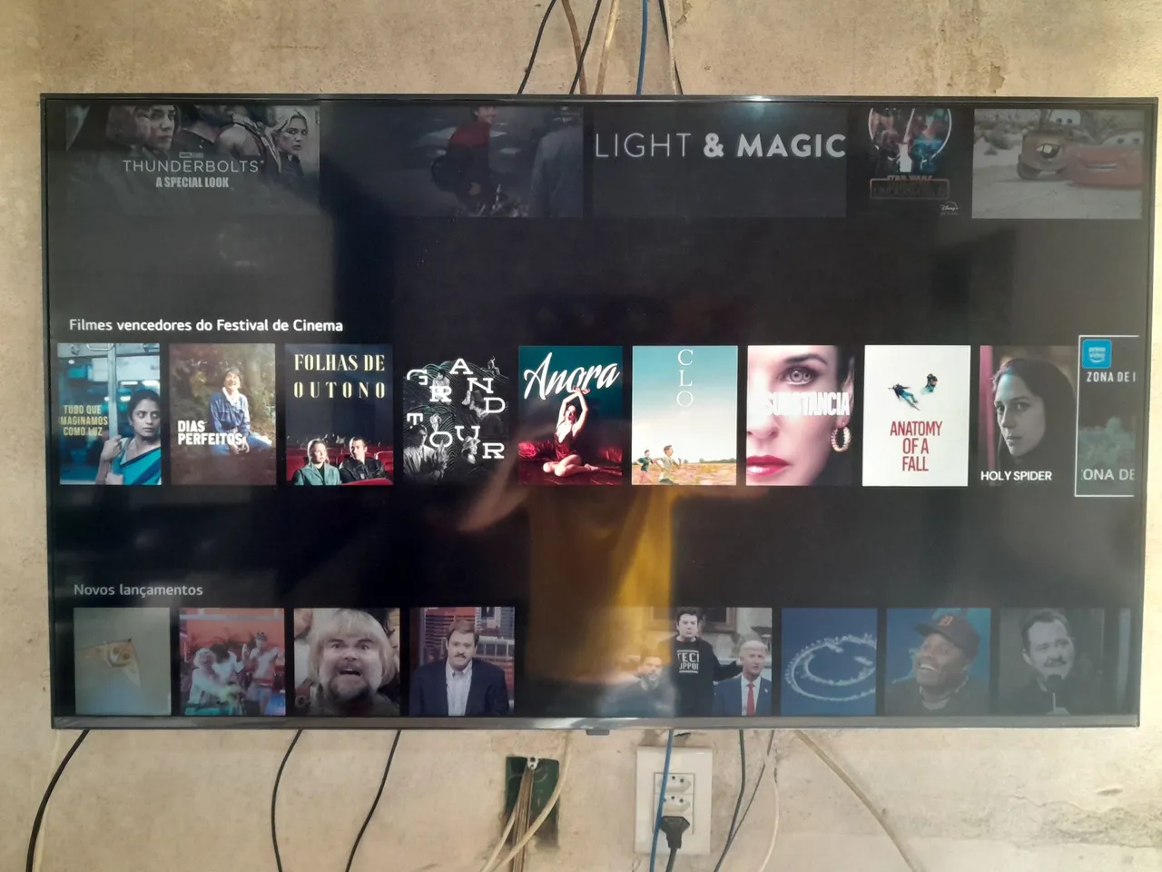 Tv em excelente estado pouco usado 50 polegadas lg nanocell