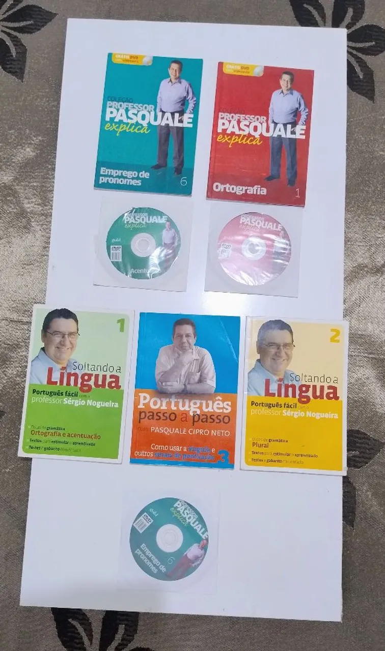 Soltando A Língua Português Fácil 5 Livros 3 CD