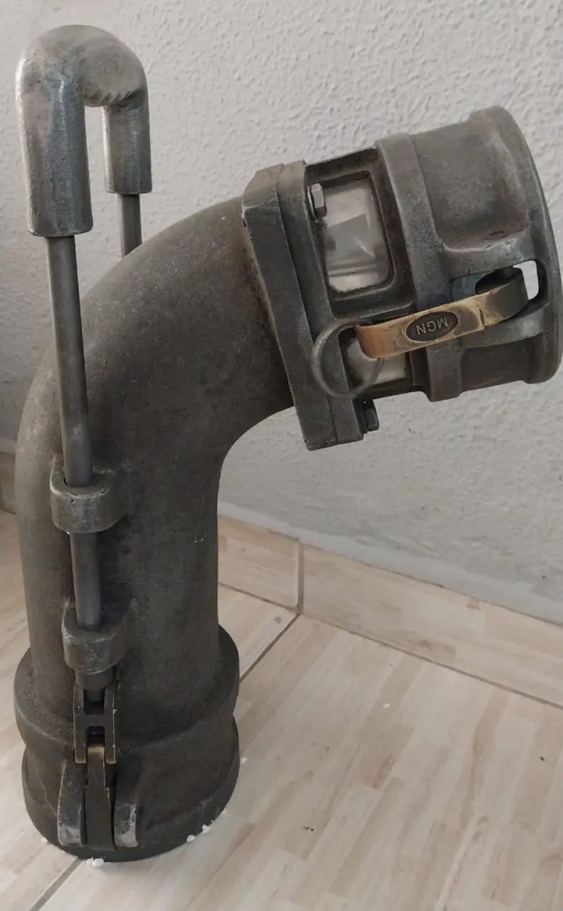 JOELHO DESCARGA SELADA PARA COMBUSTIVEL - Foto 2