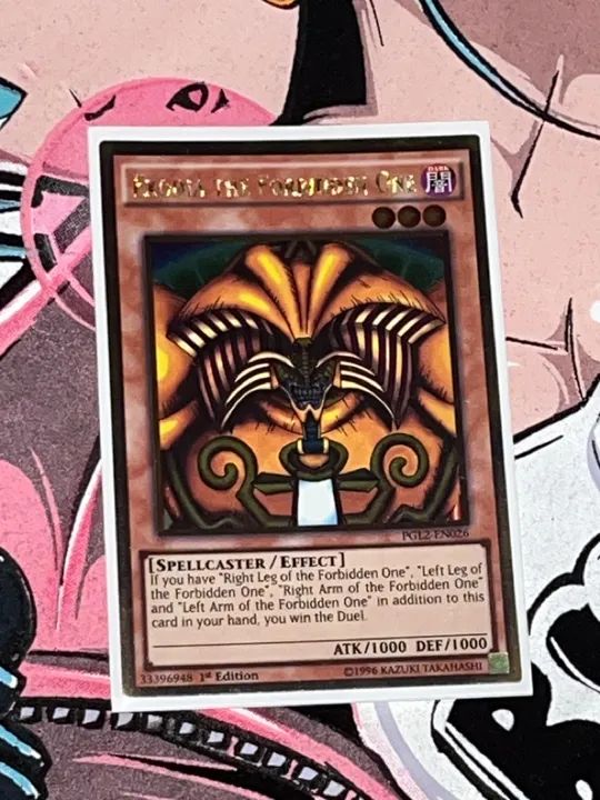 5 Partes do Exodia Yu-Gi-Oh! Gold Rare  - Foto 4