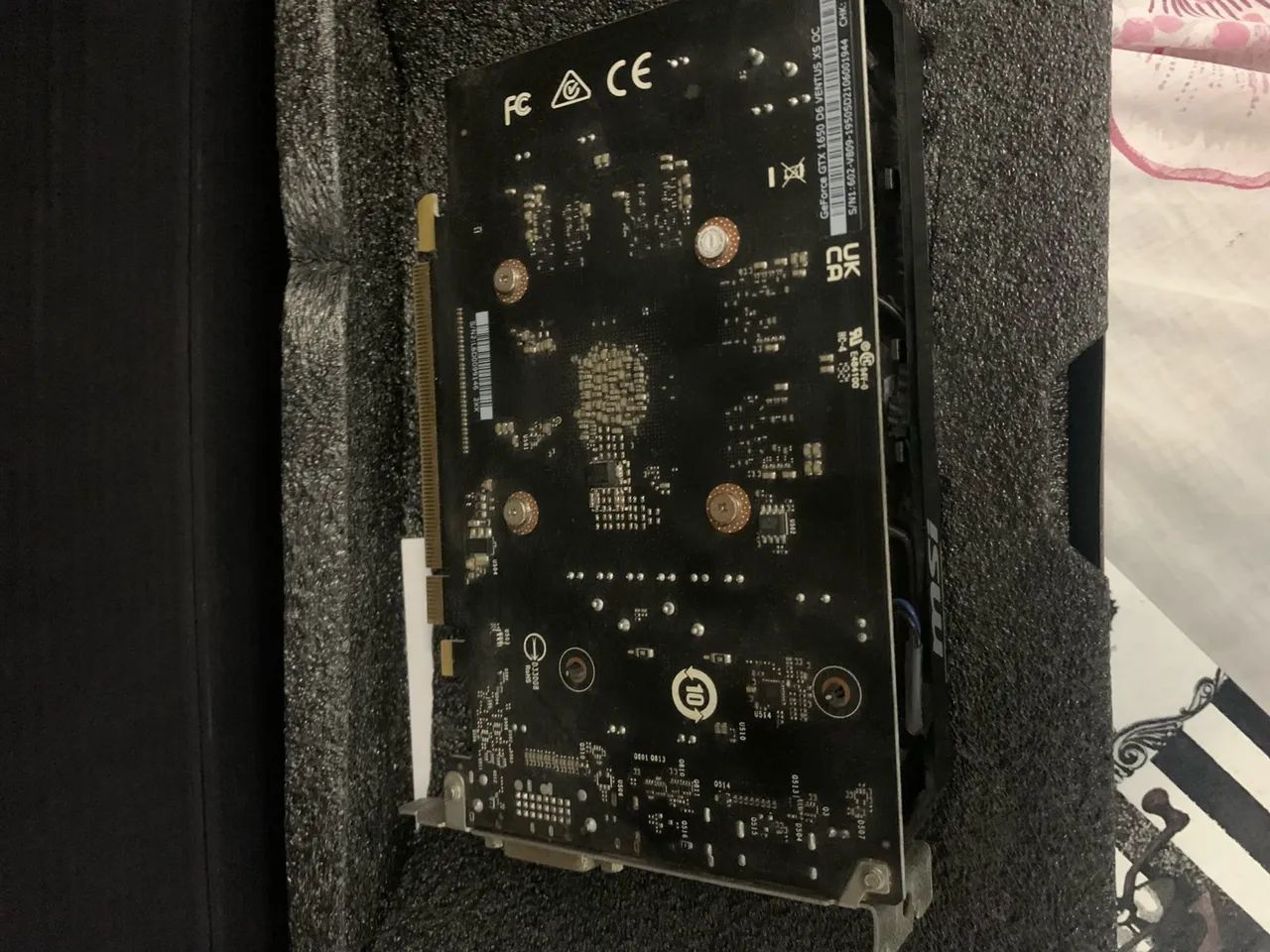 Placa de Vídeo MSI GeForce GTX 1650 4GB - Foto 3