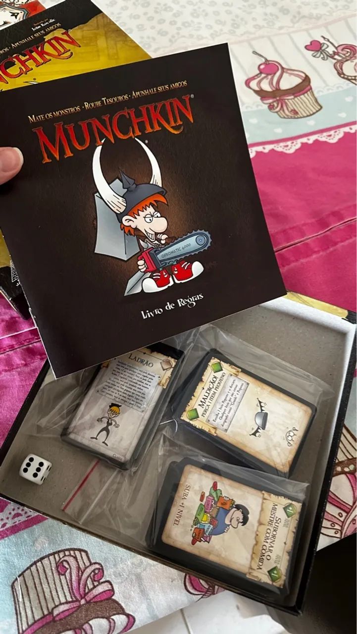 Jogo nunca usado munchkin 