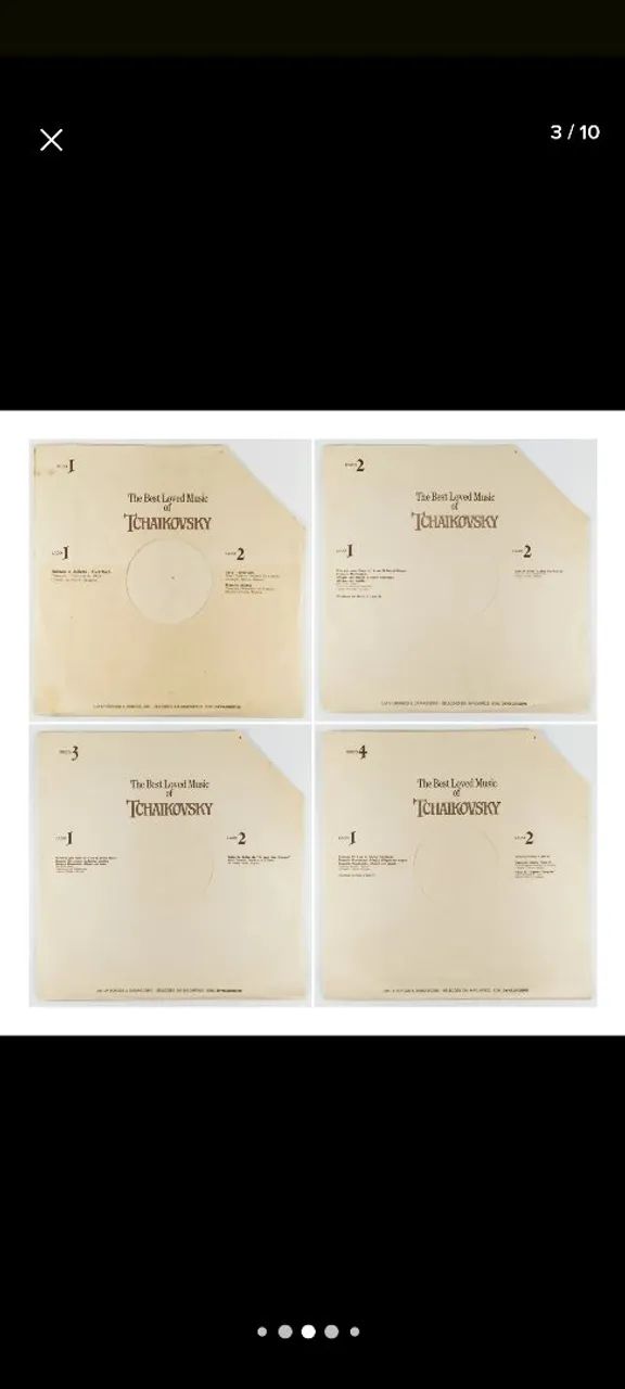Coleção Vinil Tchaikovsky / Vinil / Disco / Instrumental - Foto 3