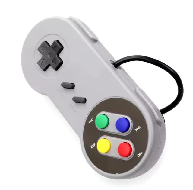 Kit 2 Controles Super Nintendo Usb Para Pc, Tvbox e Raspberry - Foto 2