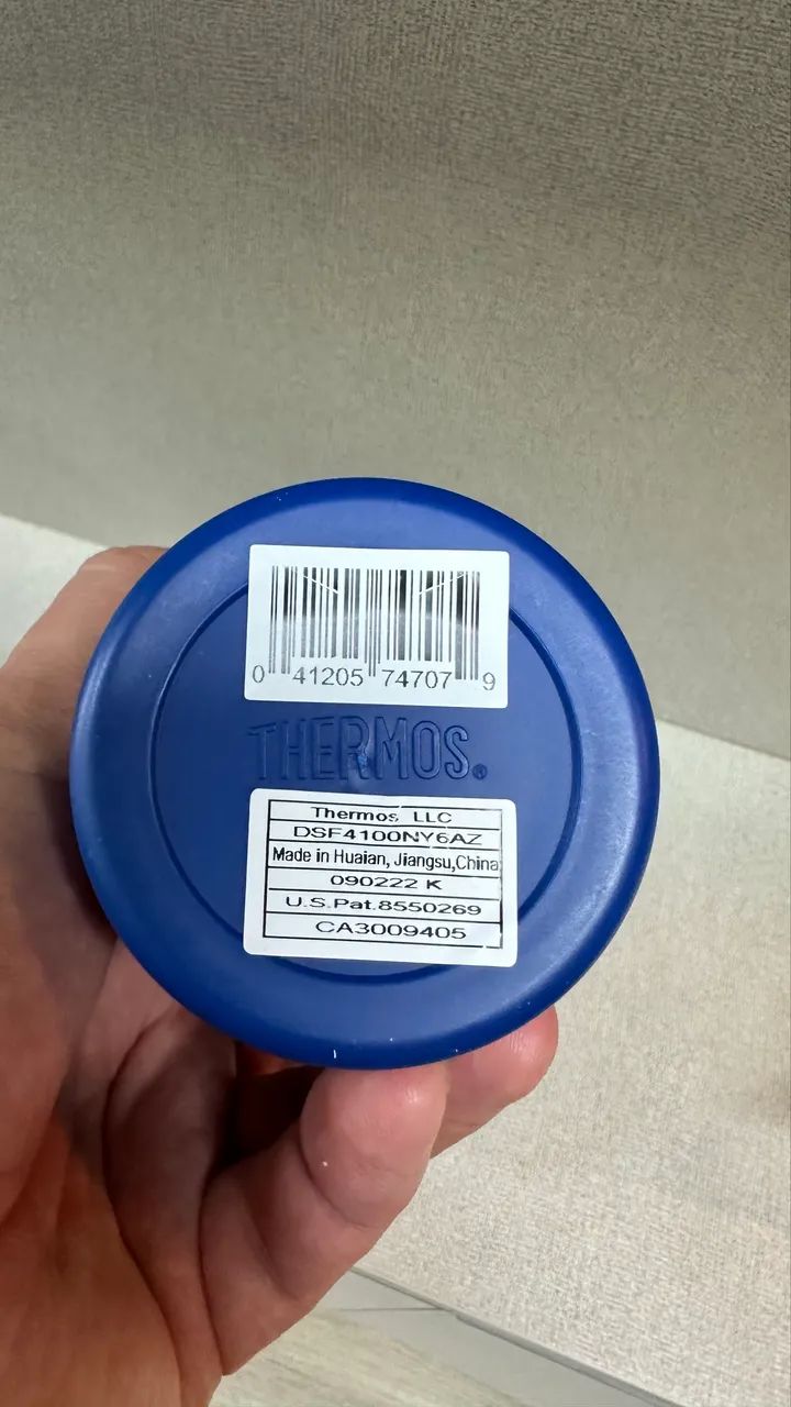 Garrafa Thermos Blue Funtainer 340 ml - Foto 3