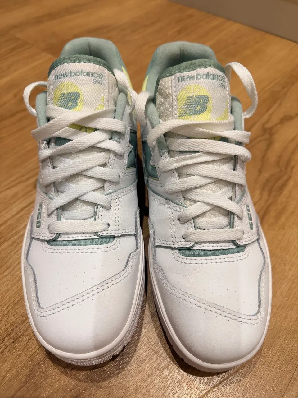 Tênis New Balance 550 Couro Branco  Original Tam. 38 - Foto 3