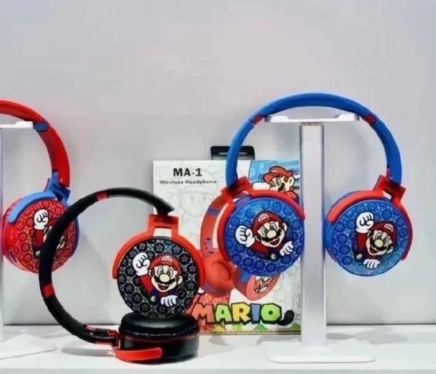 Fone Bluetooth MA-1 Super Mario 