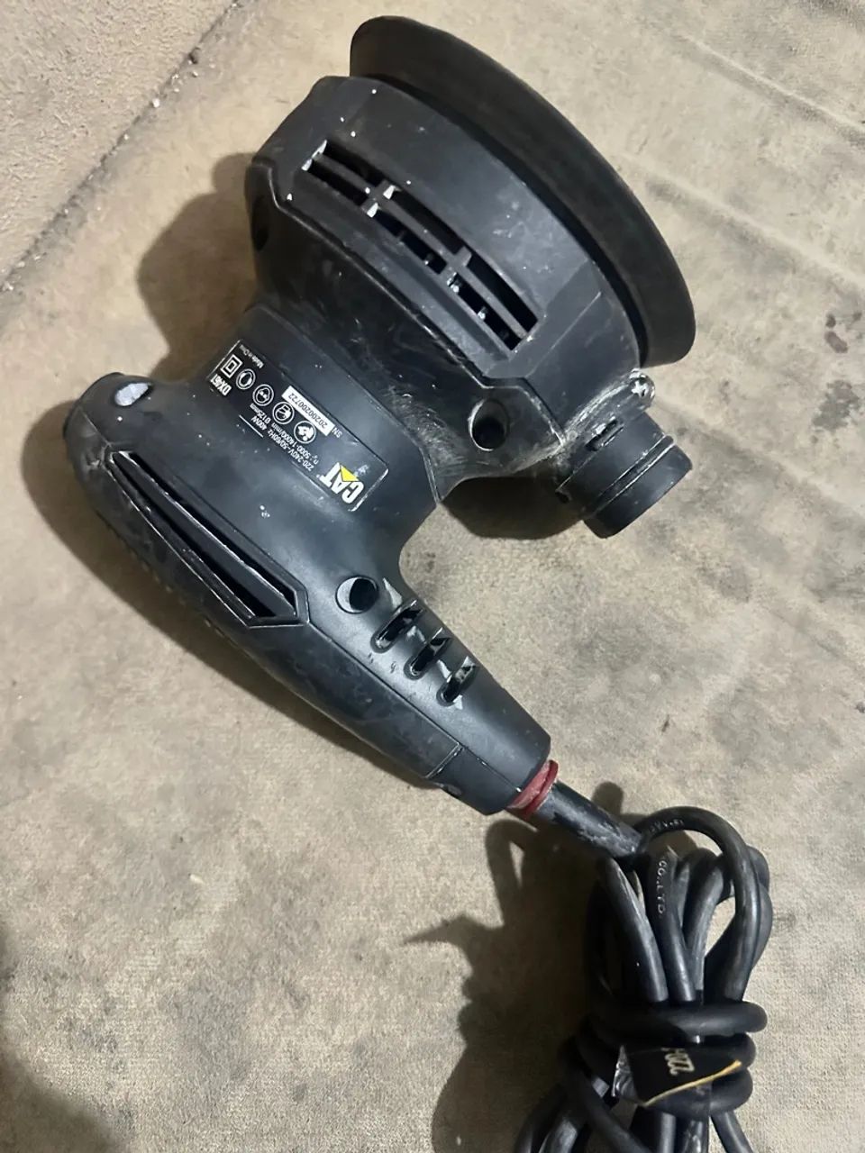 Orbital cat DX461 usada com pequeno defeito no controle de velocidade  - Foto 5