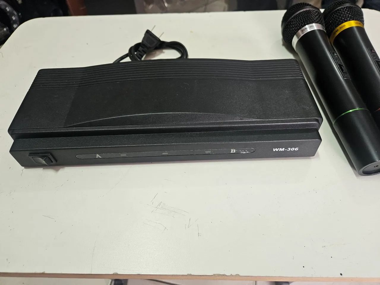 Receptor microfone sem fio