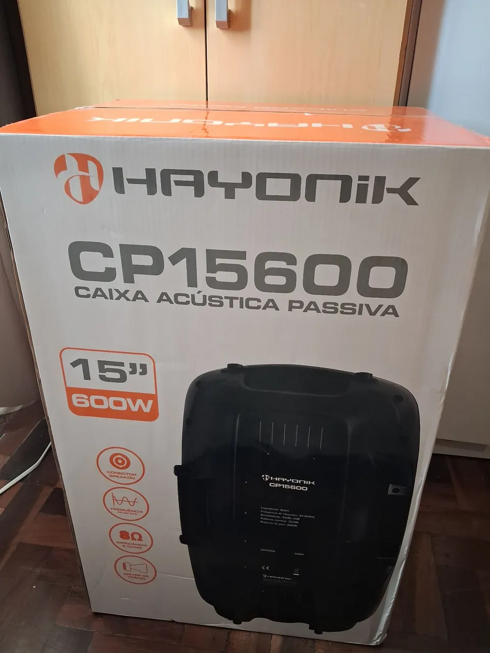 Caixa Acústica Passiva Hayonik CP15600 15" 600W