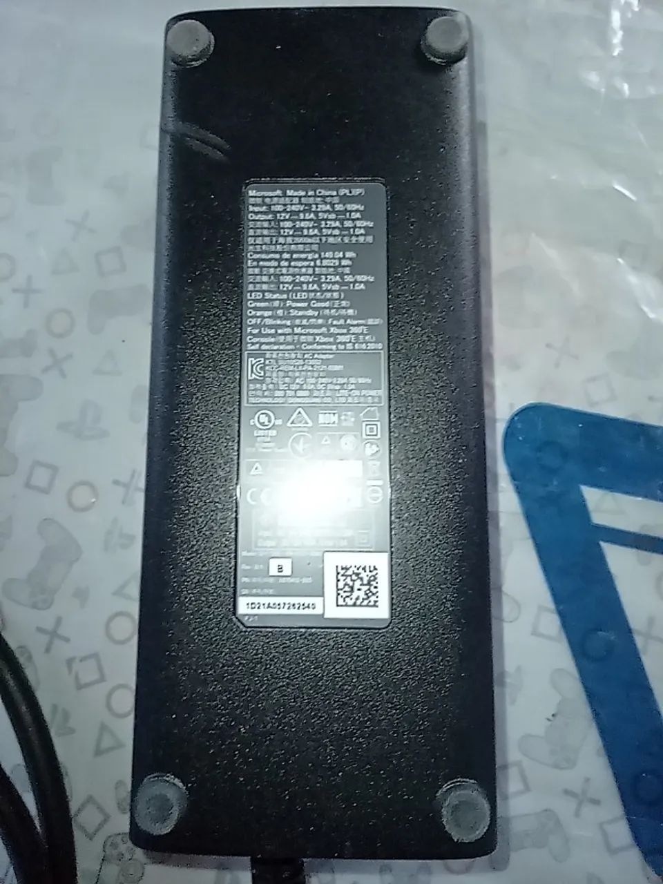fonte xbox 360 super slim 1 pino original - Foto 2