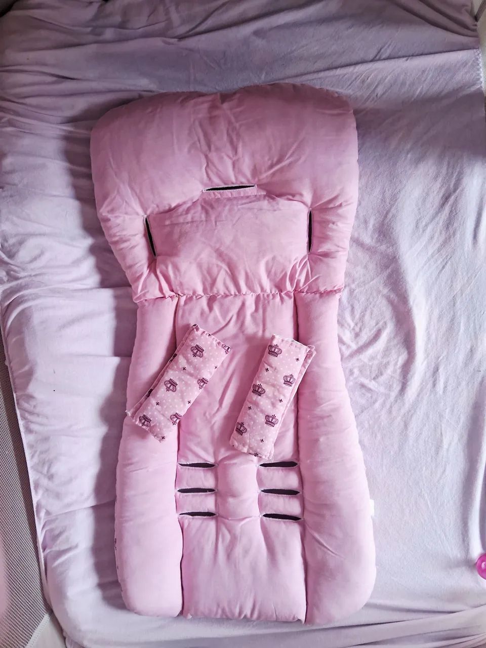 Almofada redutora universal para carrinho de bebe e bebe conforto - Foto 4