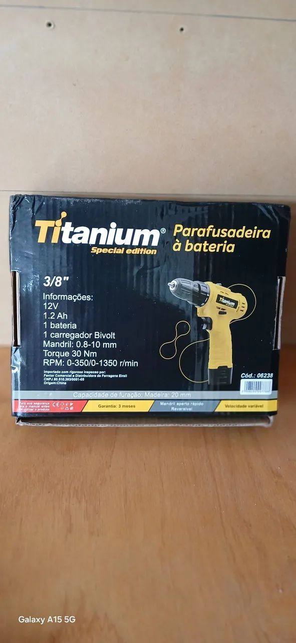 Parafusadeira Titanium Nova! - Foto 2