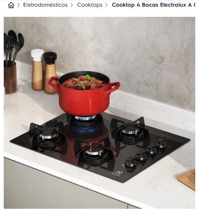 Cooktop a gás Eletrolux KE4TP - Foto 5