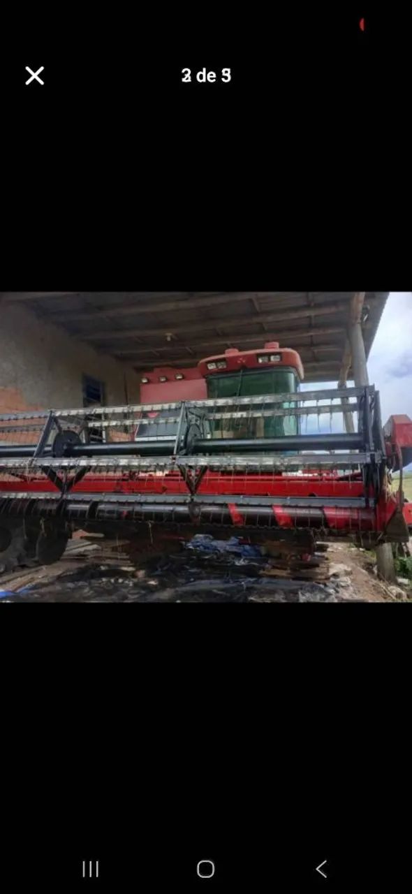 Colhetadeira  massey Ferguson 5650 - Foto 2