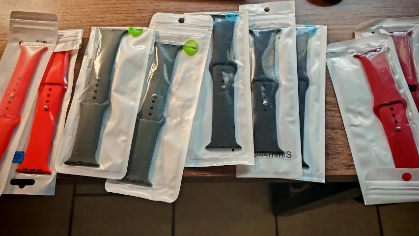KIT com 16 Pulseiras De Silicone Smartwatch 42mm / 44mm modelo Apple Watch - Foto 2