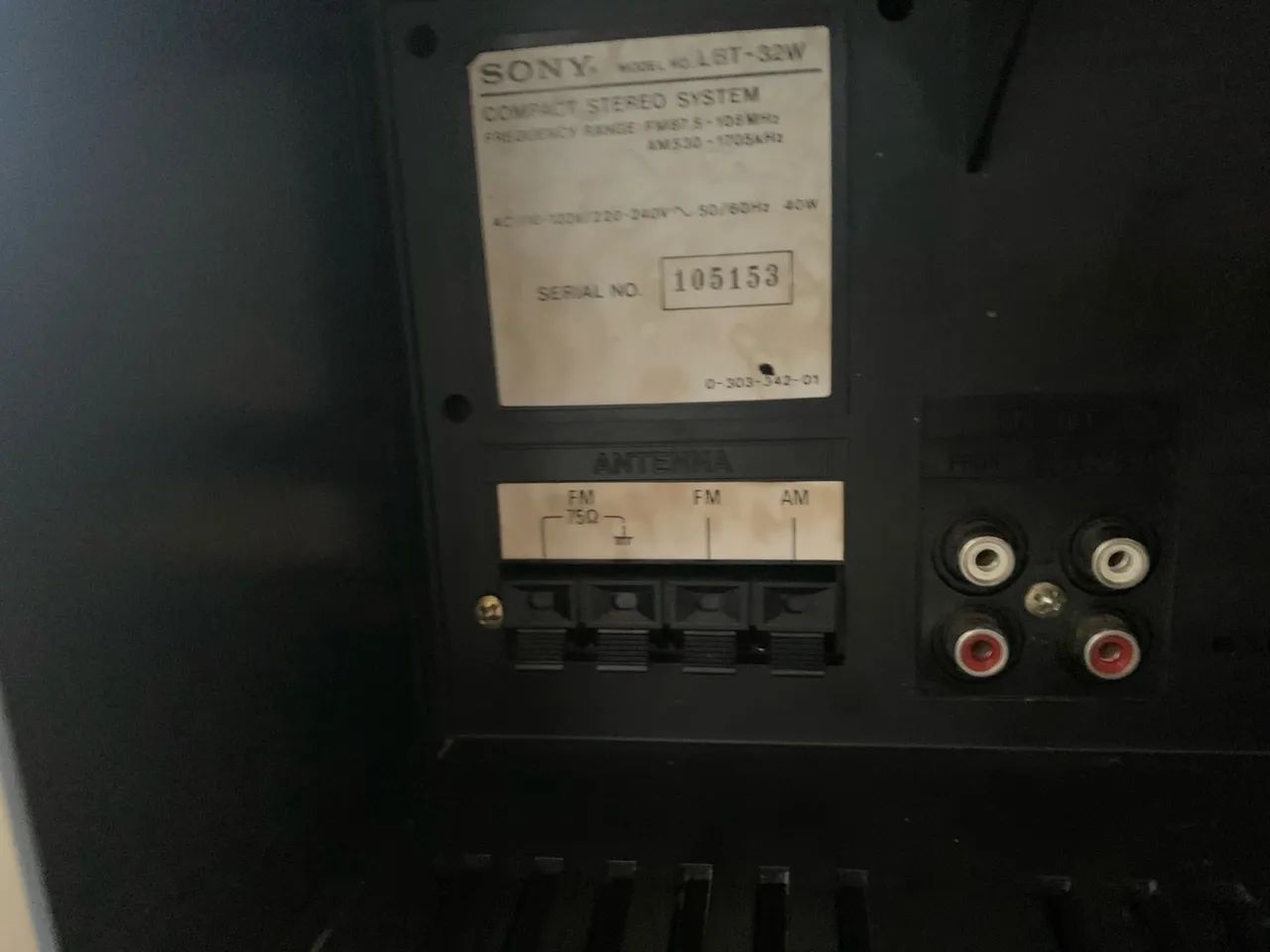 Som Sony LBT-32W apenas central  - Foto 2