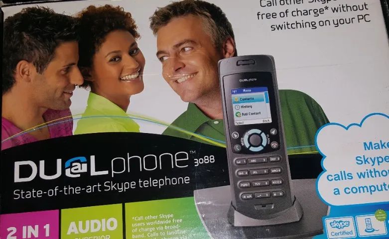 Telefone Voip   DUALPHONE 308