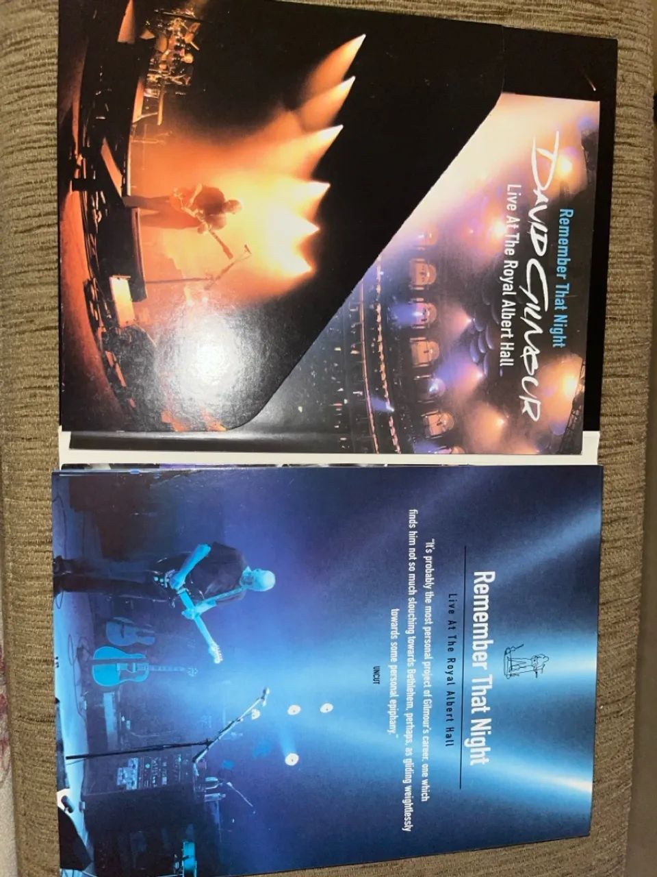 DVD David Gilmour Live At The Royal Albert Hall - CDs, DVDs etc