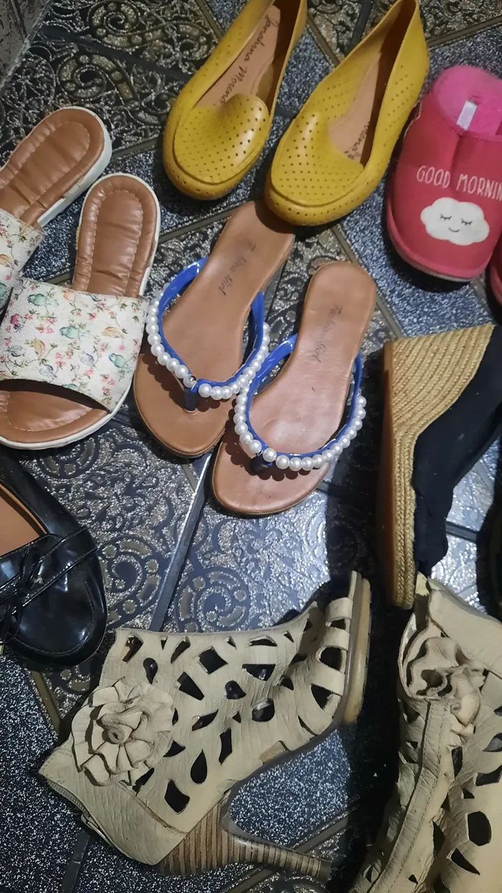 Sapatos variados - Diversas cores e estilos - Foto 4