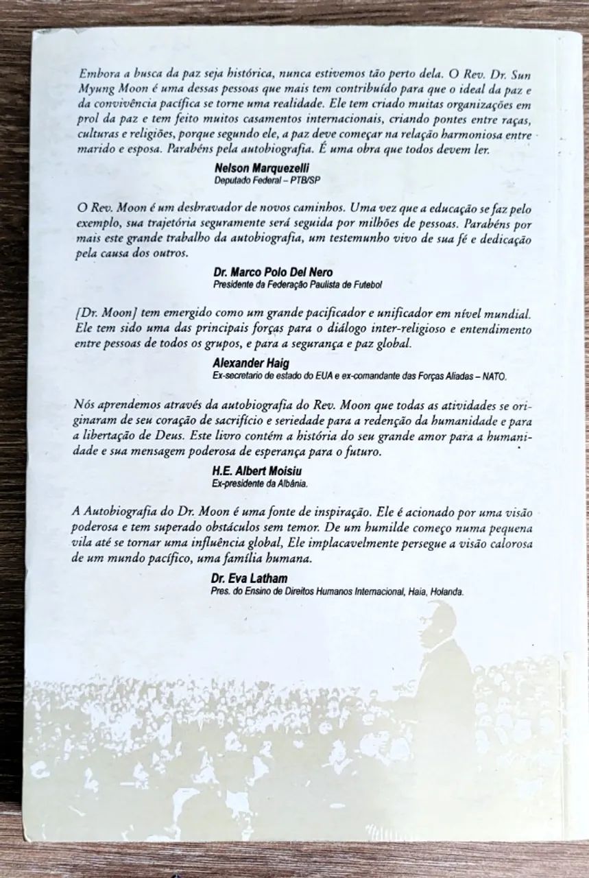 Um Cidadão do Mundo Que Ama A Paz - Reverendo Moon - Foto 4