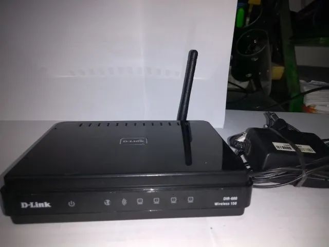 Roteador dir 600 usado e em perfeito estado de funcionamento