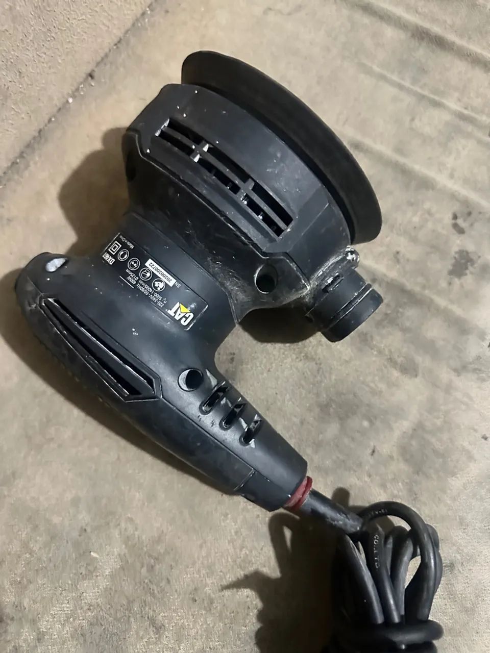 Orbital cat DX461 usada com pequeno defeito no controle de velocidade  - Foto 4