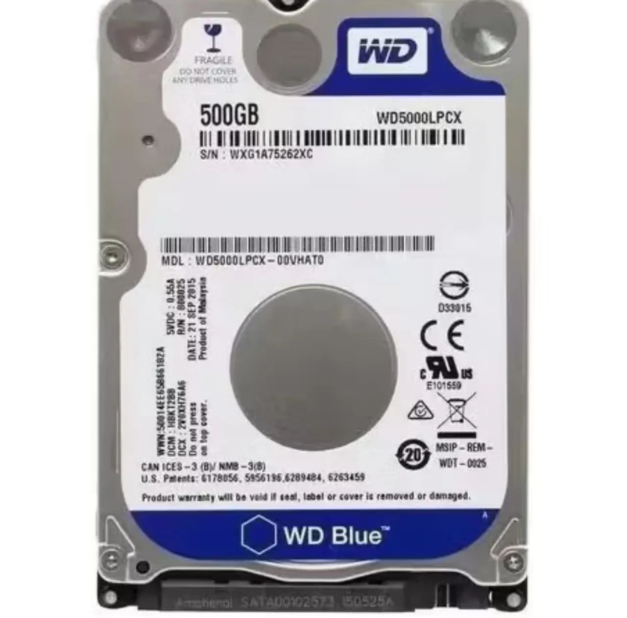 Hd para Notbook tipo sata64396505793282120