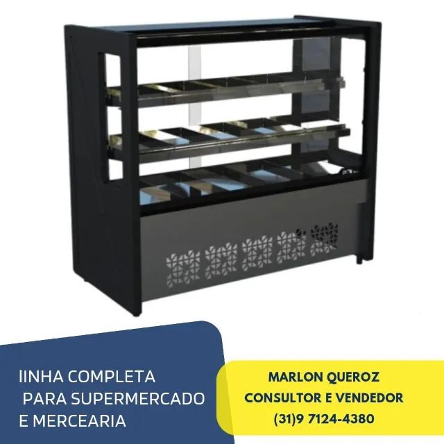 Balcão Estufa Novo 1,25M Polar