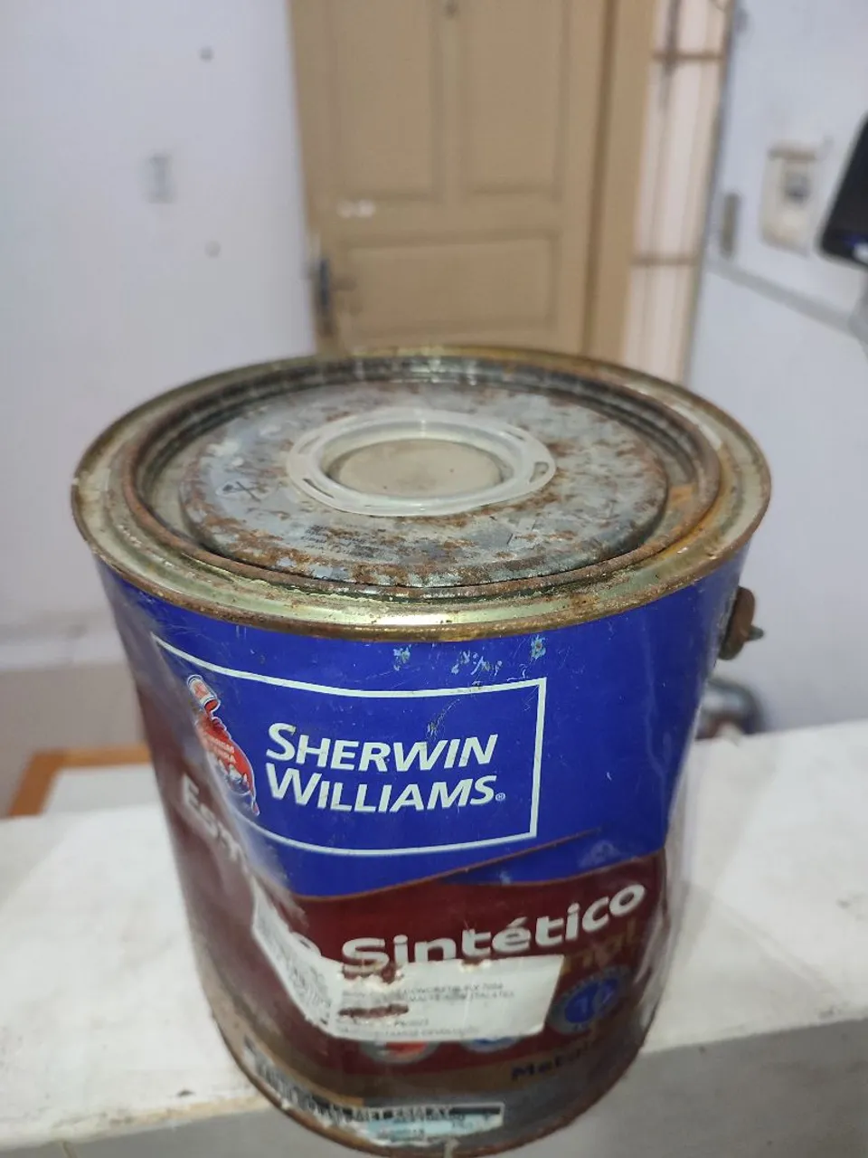 Tinta Sherwin Williams Sintética cinza concreto