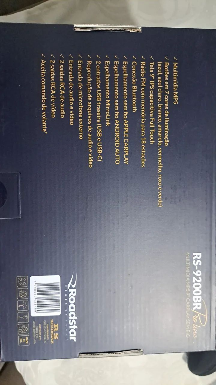 Multimídia 9 Polegadas RS9200BR  Carplay  - Foto 2