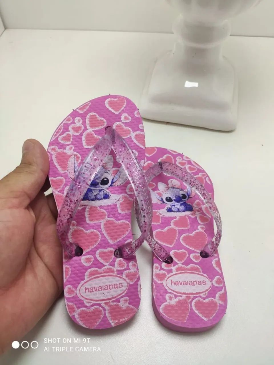 Sandálias Infantil Havaianas Stitch 