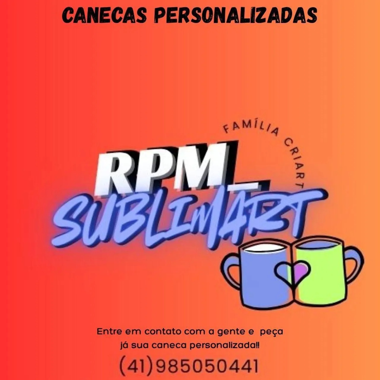 Canecas Personalizadas RPM Sublimart