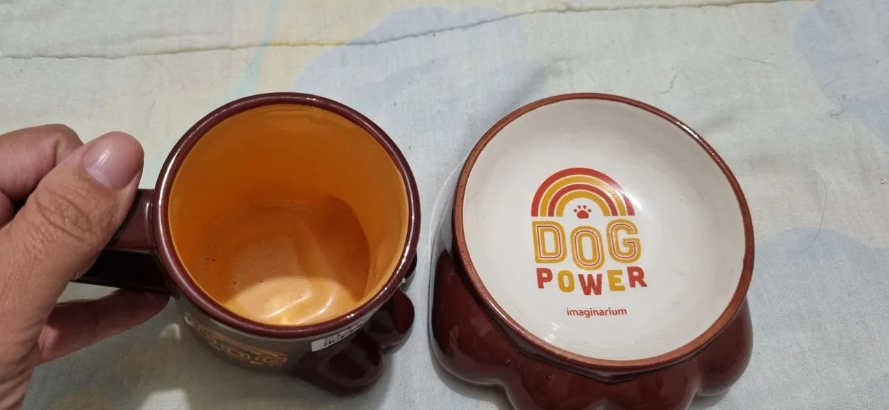 Kit Caneca e Comedouro Dog Power imaginarium  - Foto 3