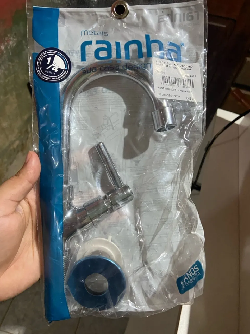 Torneira para pia de cozinha Rainha - nova