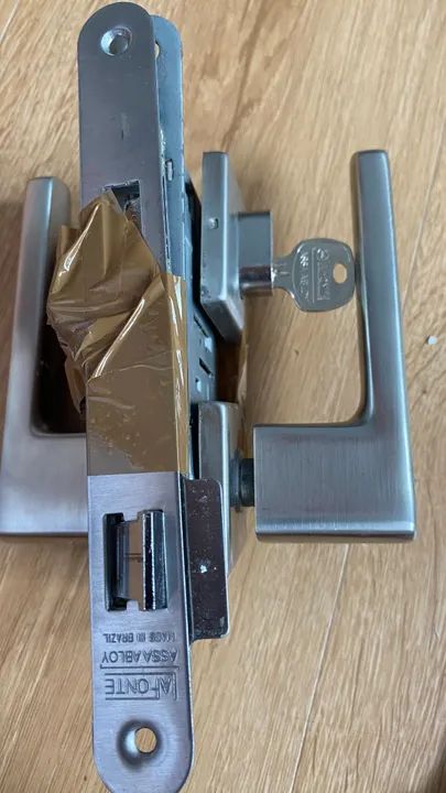 FECHADURA COMPLETA PORTA ENTRADA