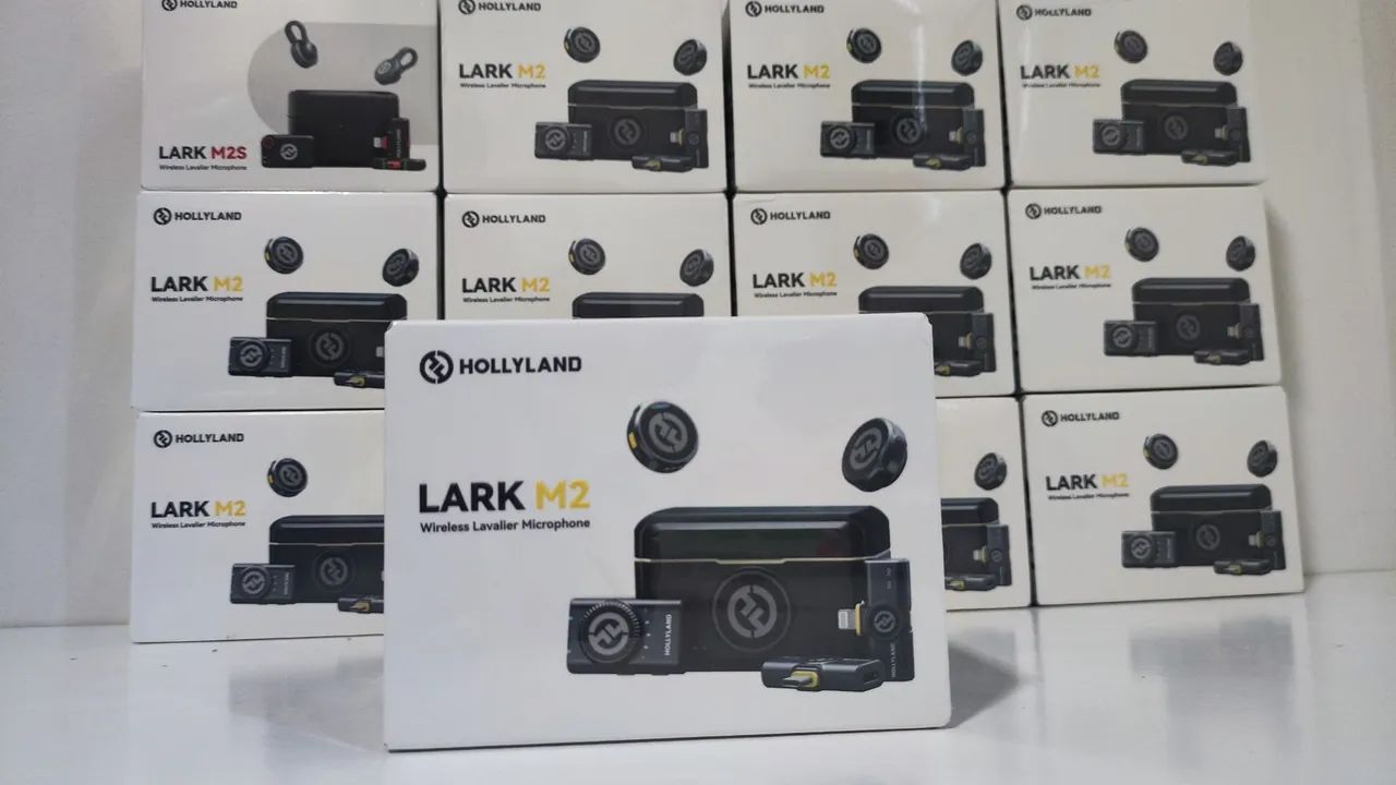 Hollyland Lark M2 Duo: Com Garantia Microfone Sem Fio Profissional
