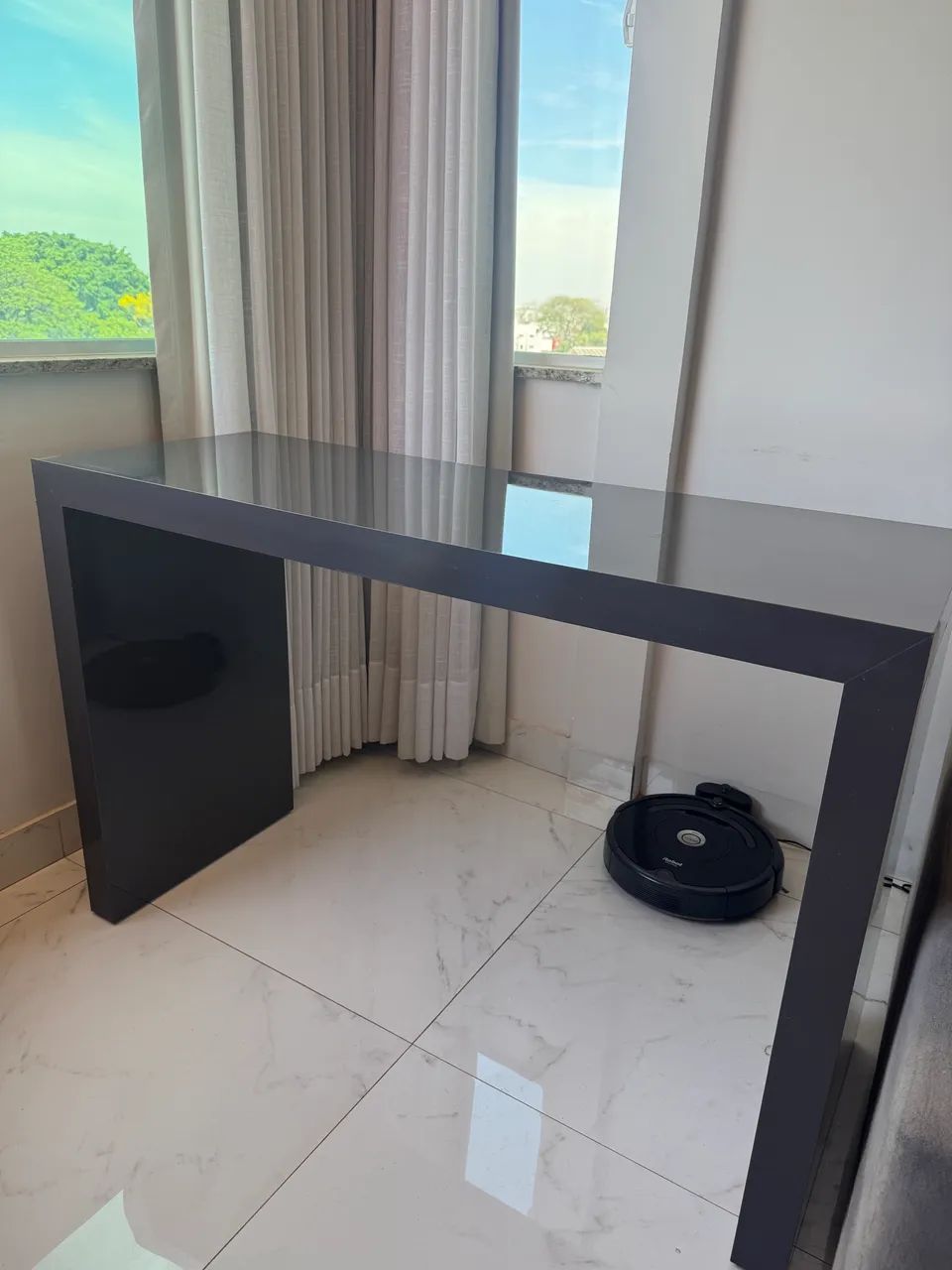 Aparador sala móvel rack cinza - Foto 2