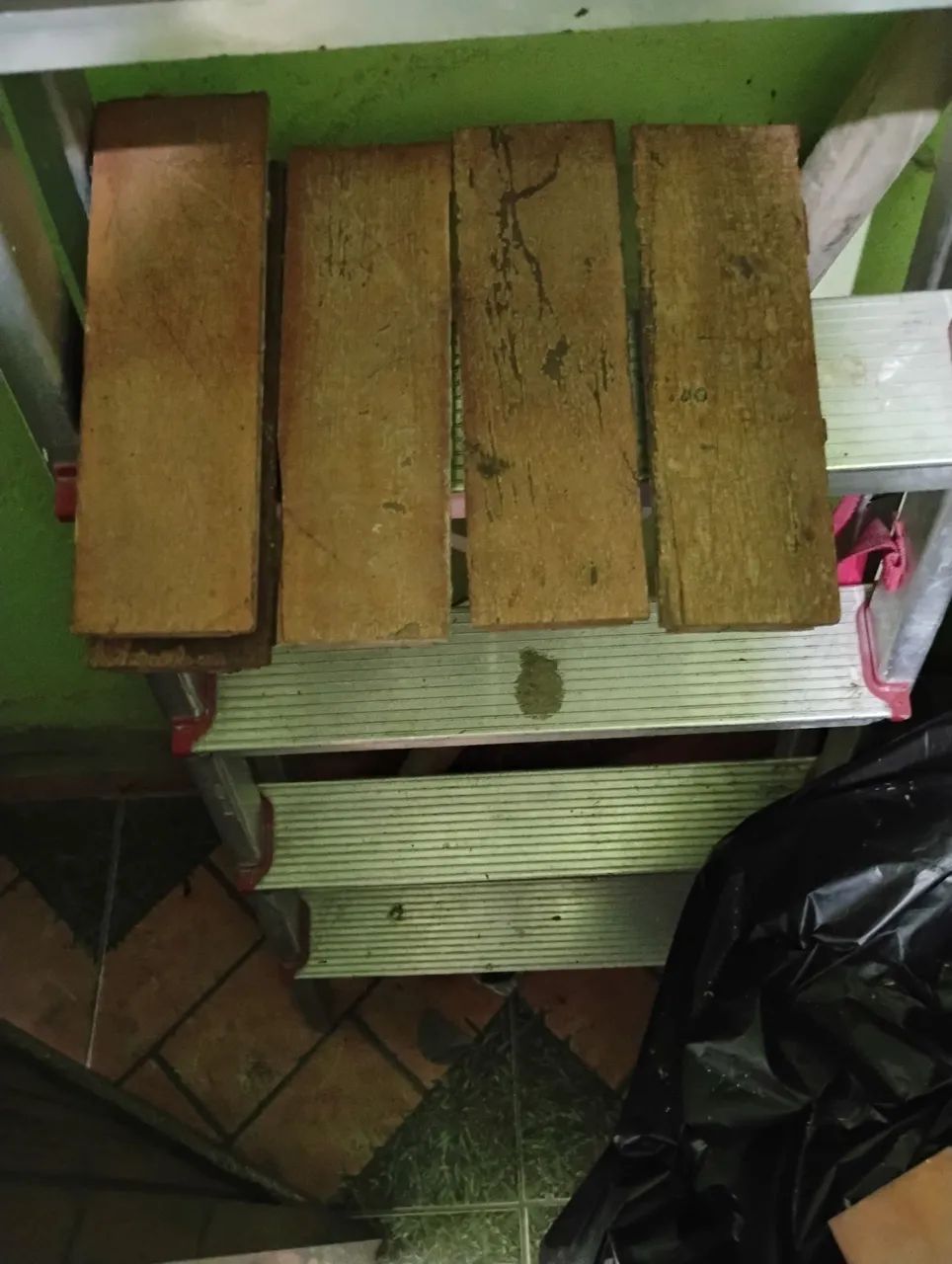 Tacos de madeira de lei