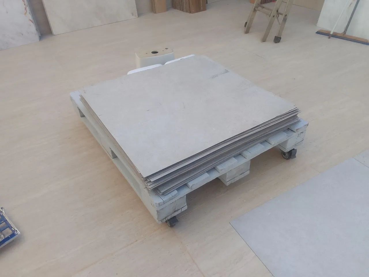 Piso flutuante 90X90 tenho 48 metros  - Foto 3