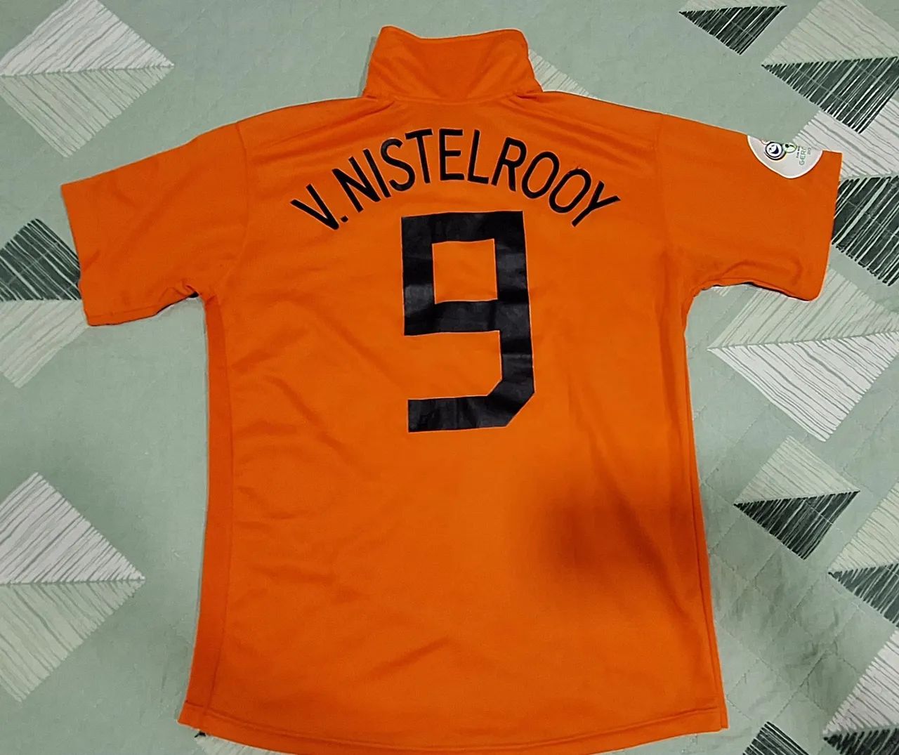 Camisa Holanda 2006 - Nike - Tamanho M - Nº 9 - Foto 2