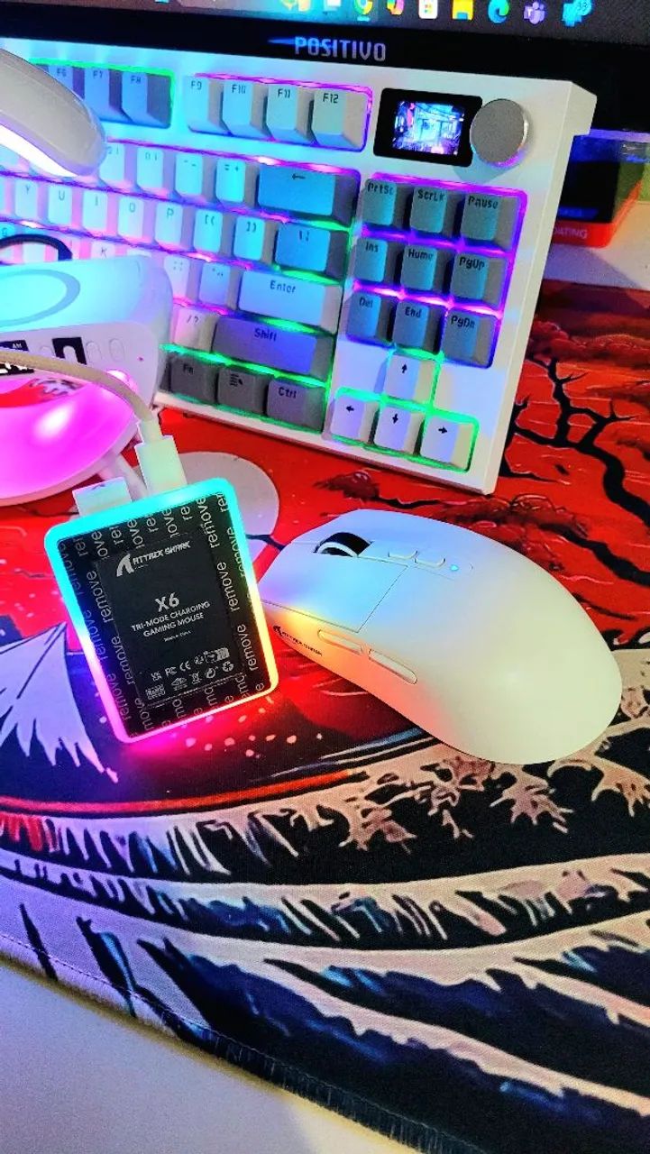 Mouse Gamer Attack Shark - X6 SEM FIO!! - Foto 6
