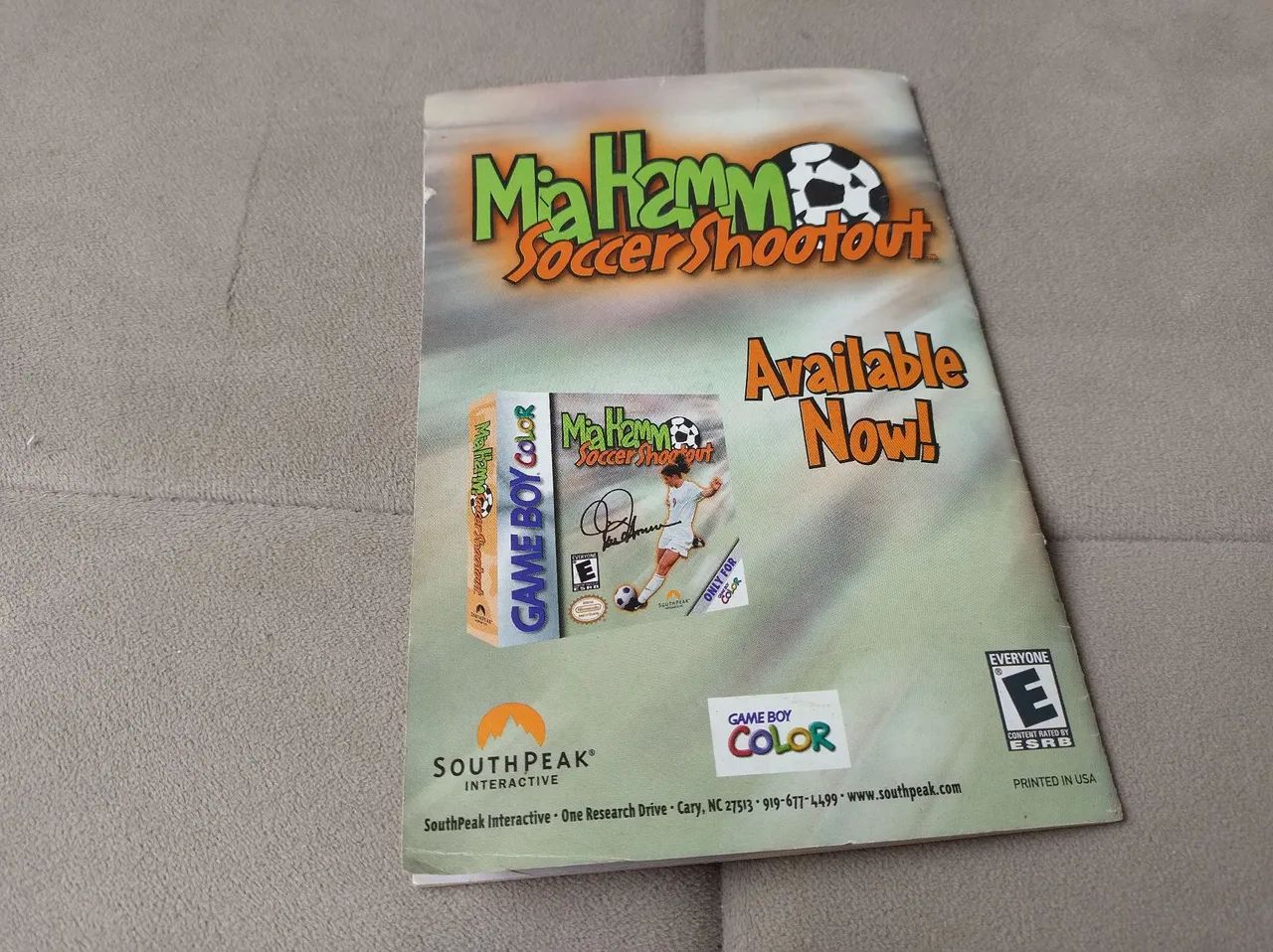 Manual Mia Hamm Soccer - Nintendo 64 - Foto 4