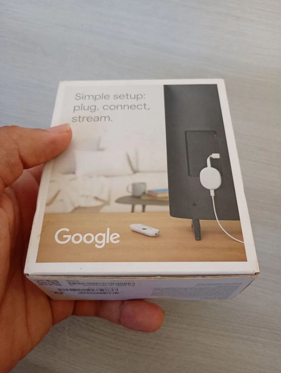 Chromecast 4 original em perfeito estado  - Foto 3