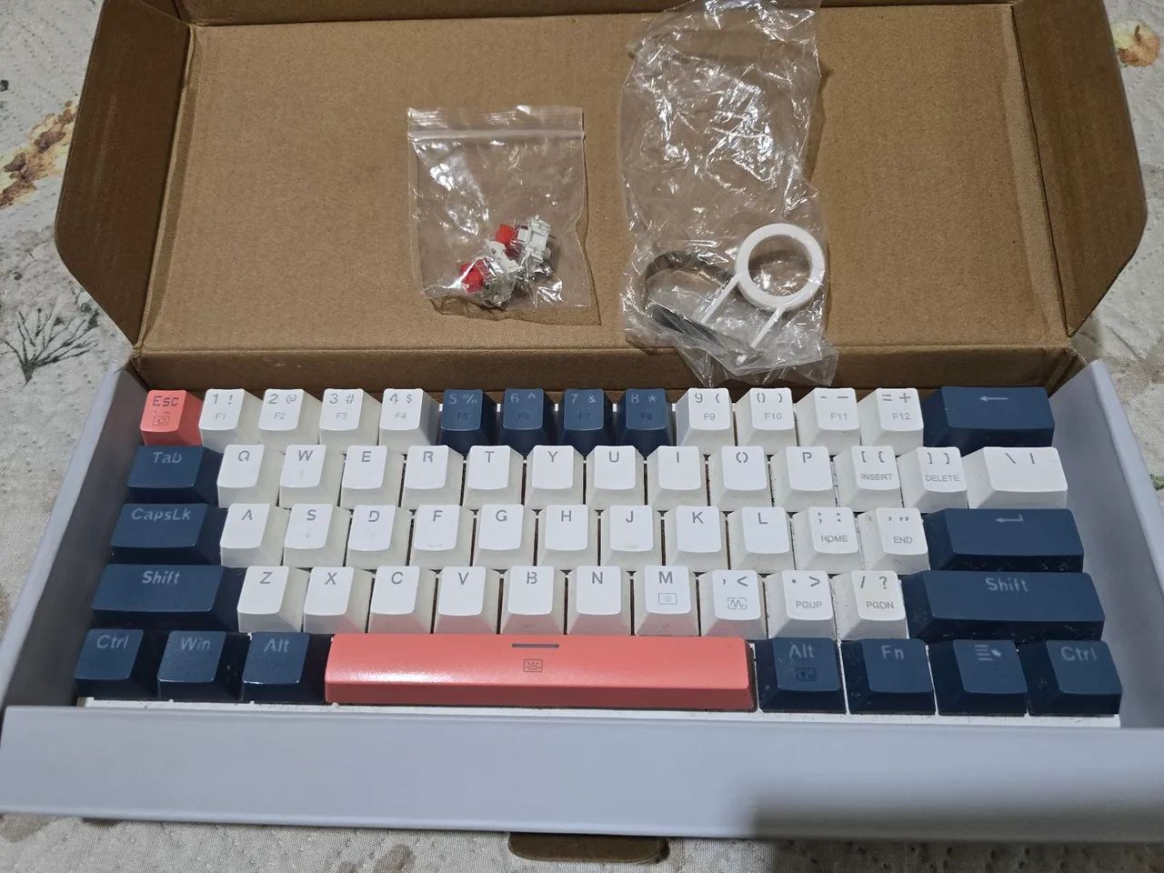 Teclado Machenike k500 b61 com melhorias64197819145857121