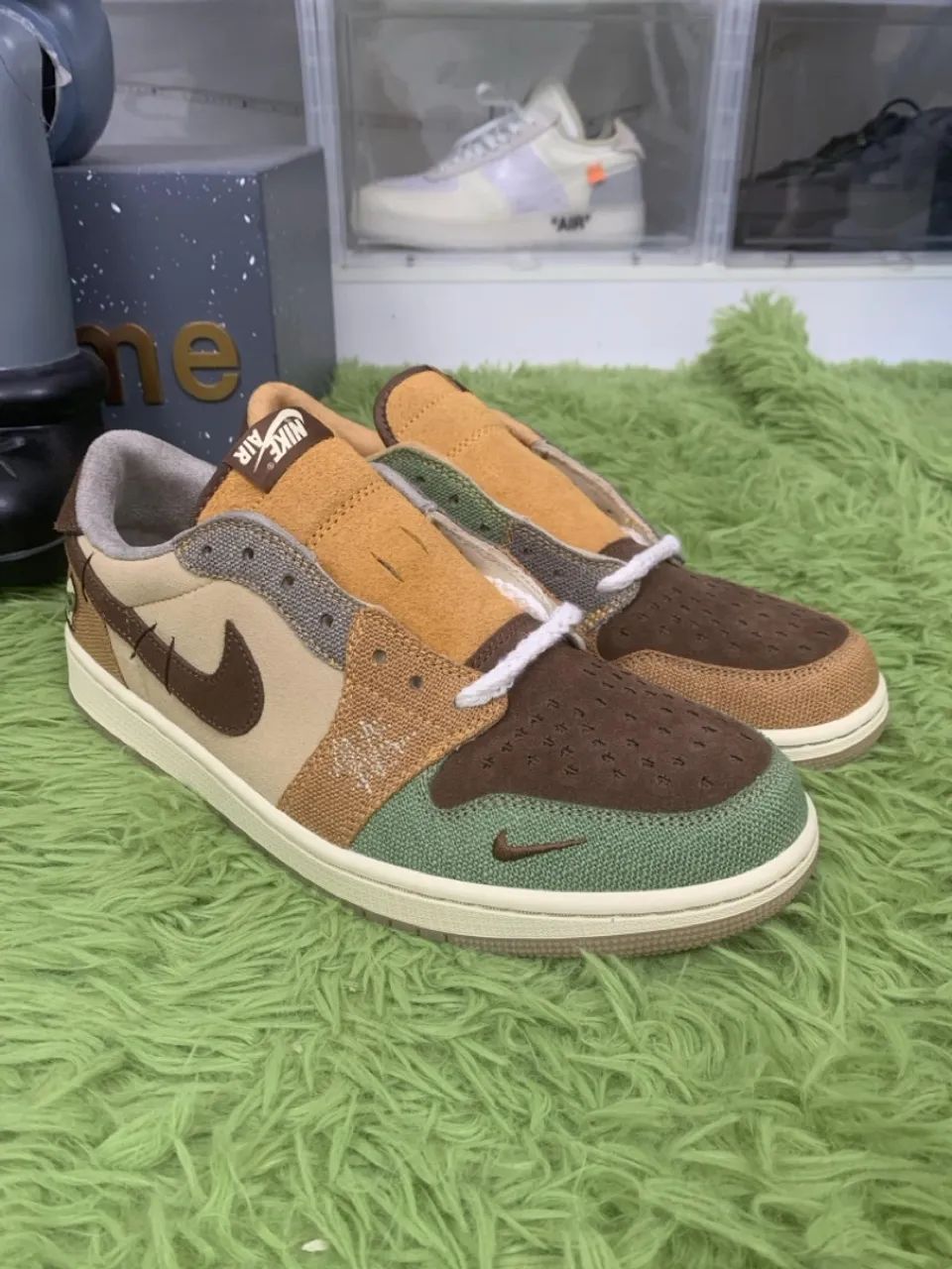 Jordan 1 Retro Low OG Zion Williamson Voodoo - Foto 5