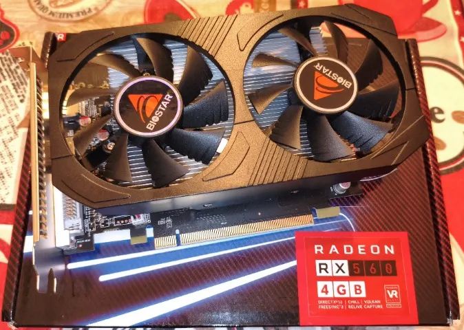 Placa de Video Radeon RX 560 4GB GDDR5 128 Bit VA5615RF41 - Placas de ...